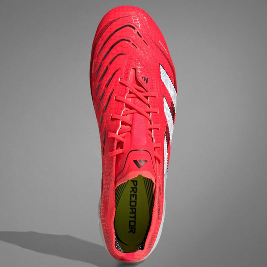 Adidas Predator Elite Firm Ground Football Boots Men's (Red ID3882)