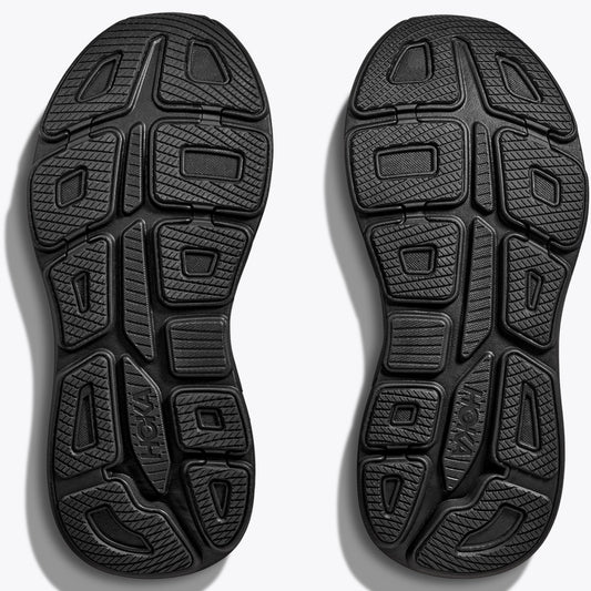 Hoka Bondi 9 Running Shoes Men's Wide (Black)