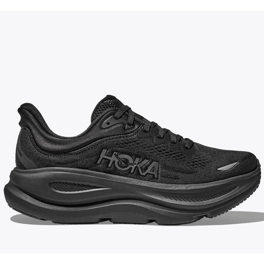 Hoka Bondi 9 Running Shoes Men's Wide (Black)