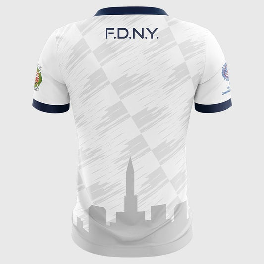 O'Neill's FDNY GAA Jersey 25 Kid's (White Navy)