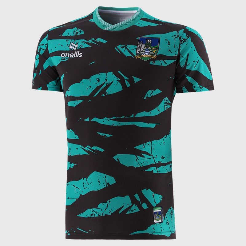 O'Neills Limerick GAA Training Jersey Player Fit (Dark Grey Green