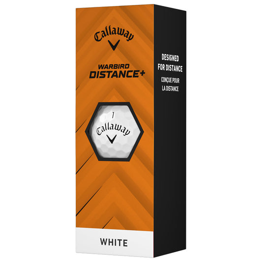 Callaway Warbird Distance+ Golf Balls x 3