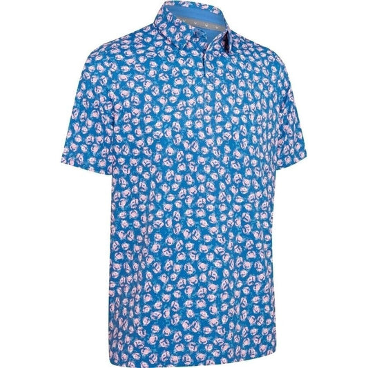 Callaway Crab Novelty Polo Men's (Galaxy Blue 402)