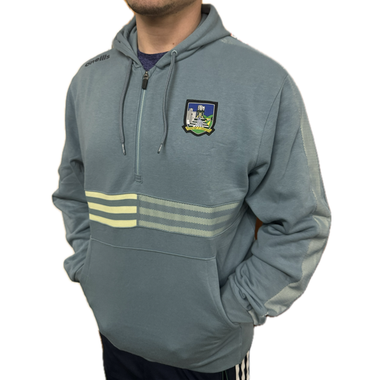 O'Neill's Limerick GAA Nepal 100 Fleece Hoodie (Teal Green)