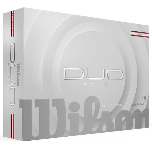 Wilson Duo Soft TRK 360 Golf Balls x 12