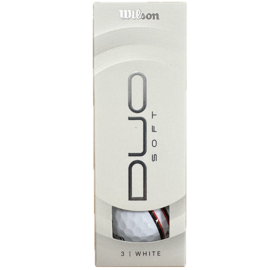 Wilson Duo Soft TRK 360 Golf Balls x 3