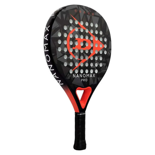 Dunlop Nanomax Pro Padel Racket Unisex (Black Red)