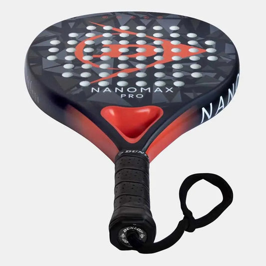 Dunlop Nanomax Pro Padel Racket Unisex (Black Red)