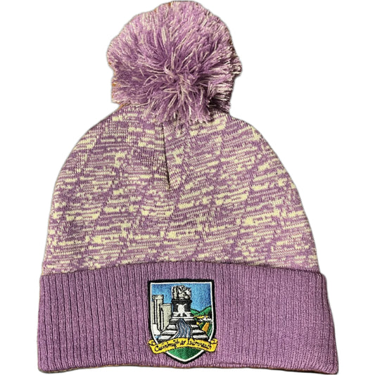 Limerick GAA Bobble Hat Unisex (Lavender)