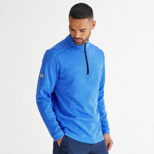 Ping Bryon Half Zip Top Men's (Ultra Blue Multi)