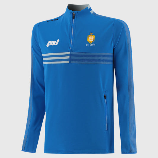 O'Neill's Clare GAA Nepal 184 Half Zip Top Kid's (Blue)