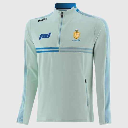 O'Neill's Clare GAA Nepal 184 Half Zip Top Kid's (Sky)