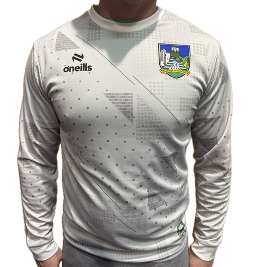 O'Neills Limerick GAA Force Long Sleeve Training Jersey Kid's (Grey)