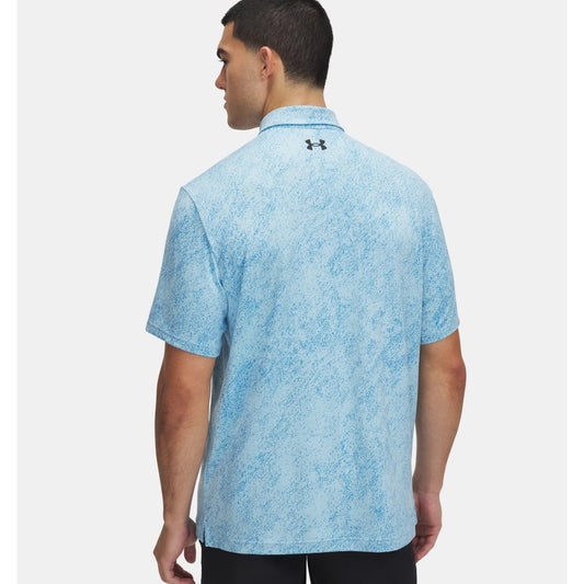 Under Armour Playoff Jacquard Polo Shirt Men's (Stream Blue 494)