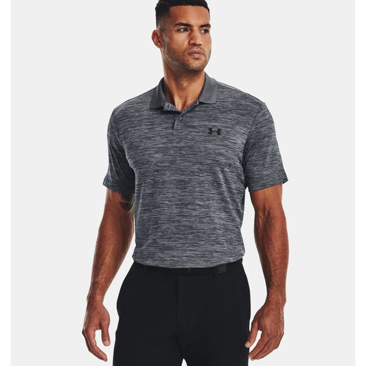 Under Armour Matchplay Golf Polo Shirt Men's (Pitch Grey Black 012)