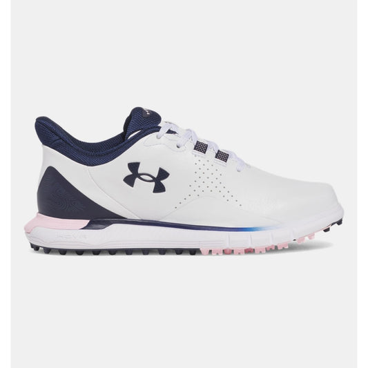 Under Armour Drive Fade Spikeless Golf Shoes Women's (White Prime Pink 101)