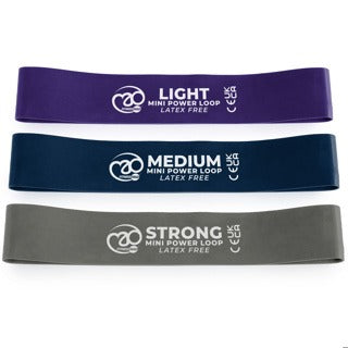 Fitness Mad Latex Free Mini Power Loop (Set of 3)