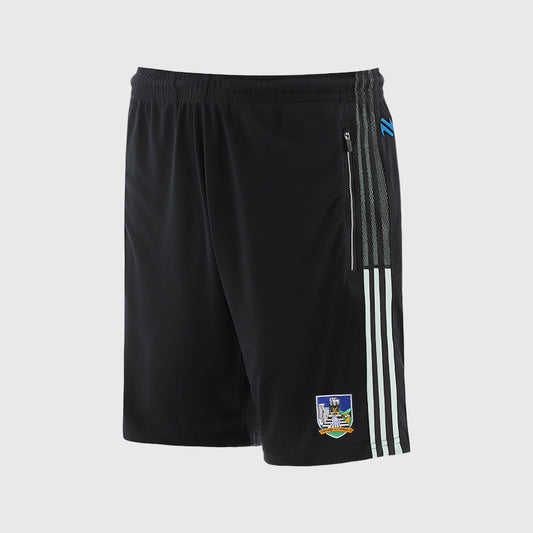O'Neills Limerick GAA Nepal 049 Poly Shorts Kid's (Black Blue)