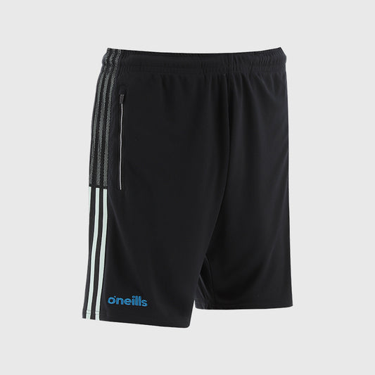 O'Neills Limerick GAA Nepal 049 Poly Shorts Kid's (Black Blue)