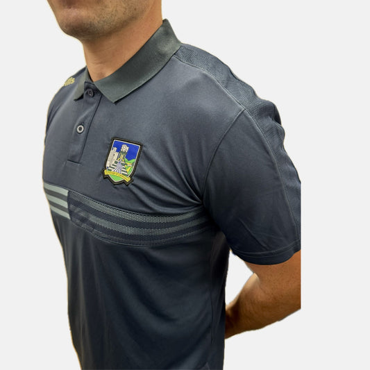 O'Neills Limerick GAA Nepal 061 Polo Shirt Men's (Navy)