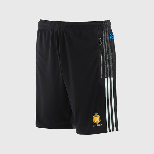O'Neills Clare GAA Nepal 049 Poly Shorts Kid's (Black Blue)