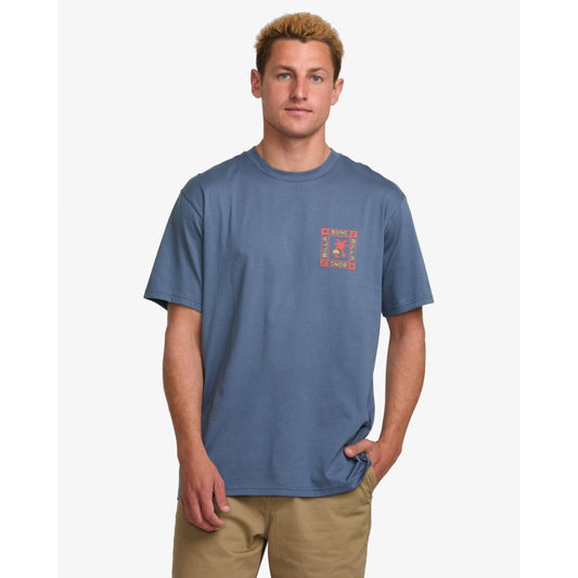 Billabong Window Premium T-Shirt Men's (Slate Blue SLB)