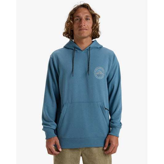 Billabong Compass Pull Over Hoodie Men's (Glacier Blue BMC0)