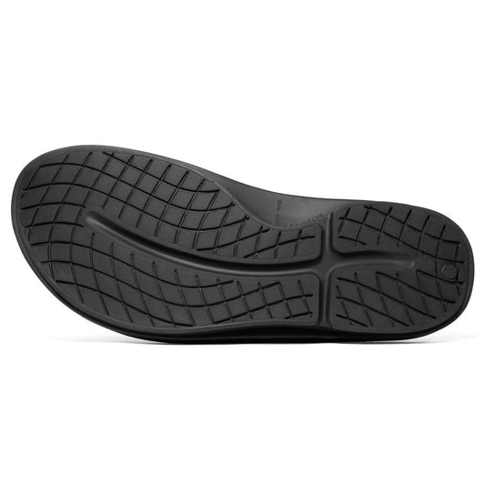 Oofos Ooahh Sport Slides Unisex (Black)