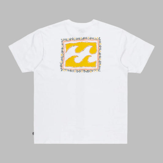 Billabong Crayon Wave T-Shirt Men's (White)