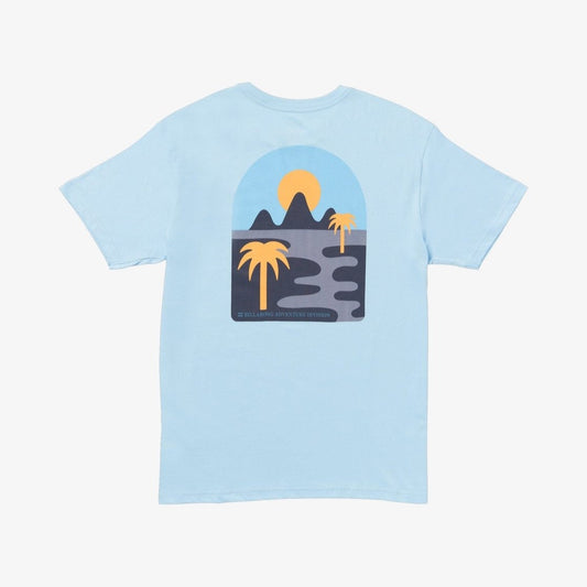 Billabong Sun Down Adventure Division T-Shirt Men's (Blue CBU)