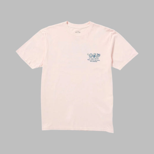 Billabong Roll Premium T-Shirt Men's (Pink IPK)