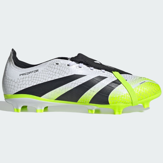 Adidas Predator League Fold Over Tongue FG Football Boots Men's (White Green JI1111)