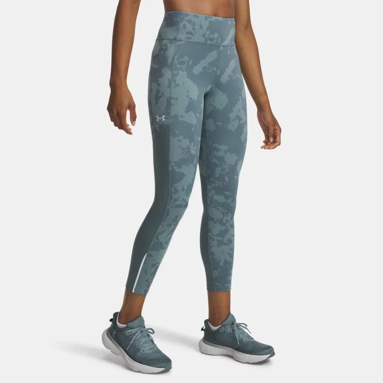 Under Armour HeatGear Launch Printed Leggings Women's (Green 587