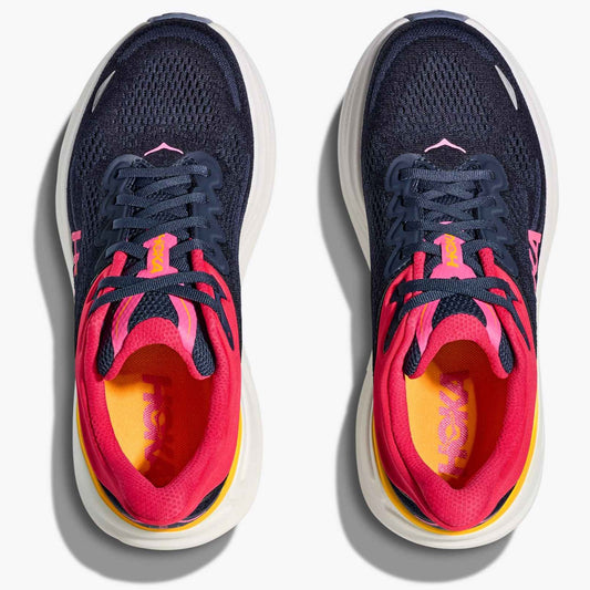 Hoka Bondi 9 Running Shoes Women's (Varsity Navy Nautical Dusk VLD)