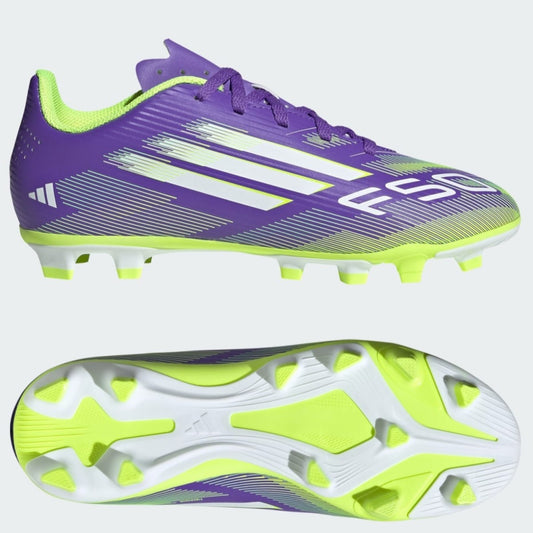 Adidas F50 Club FG Football Boot Kids (Purple JI0030)