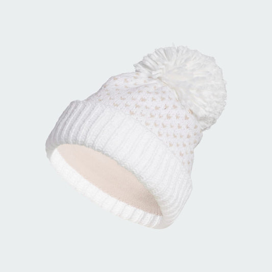 Adidas Knit Pom Beanie Women's (White JL5563)
