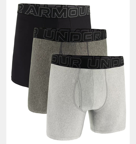 Under Armour Tech 6" Boxers (3 Pack)