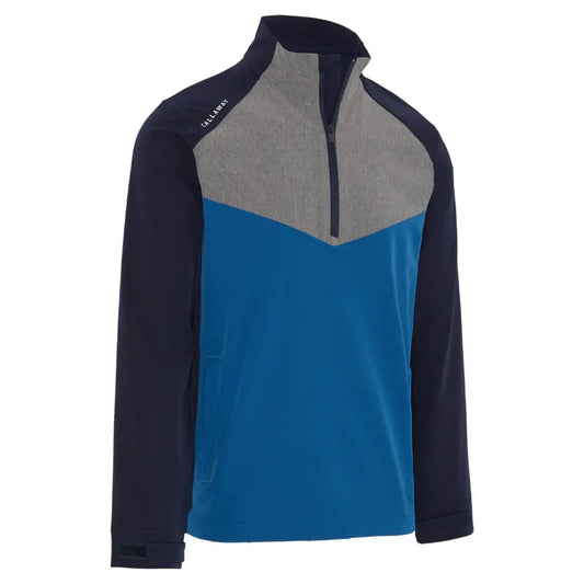 Callaway Half Zip Wind Jacket Men's (Navy Blue Grey Peacoat 410)