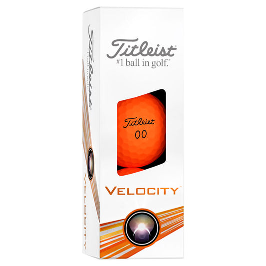 Titleist Velocity Golf Balls x 3