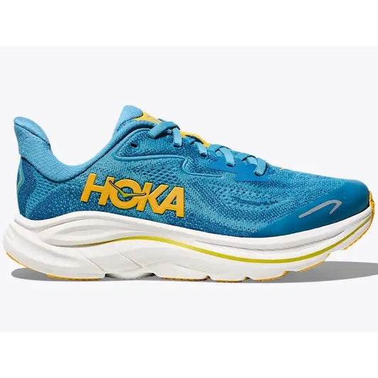 Hoka Clifton 10 Running Shoes Kid's (Alpine Blue Foggy Night)