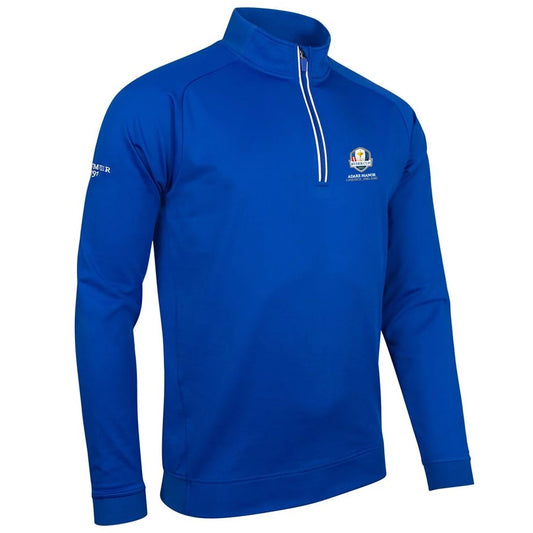 Glenmuir Ryder Cup 2027 Esk Half Zip Top Men's (Ascot Blue White)