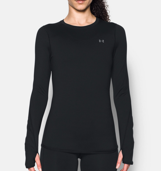 Under Armour Cg Crew Neck Ladies Base Layer Top