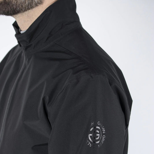 Galvin Green Arlie Black Goretex Rain Jacket Men's