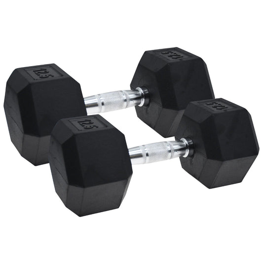 Uf Pro Hex Dumbells 12.5kg X 2