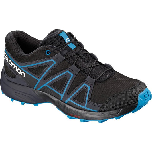 Salomon Speedcross Trail Shoes Junior (Black Blue)