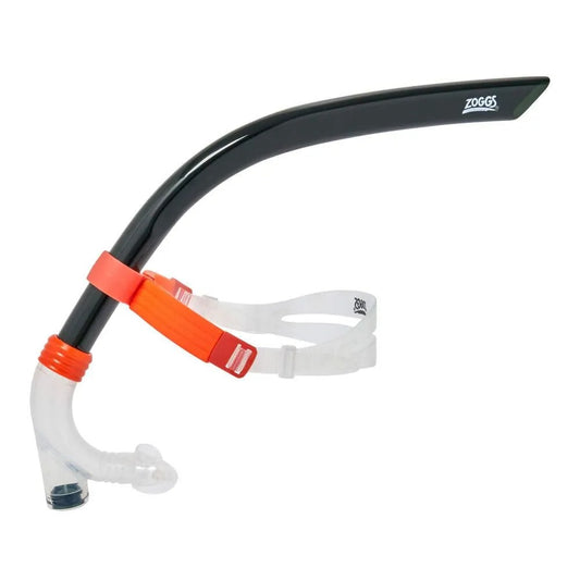 Zoggs Centre Line Snorkel Unisex (Black Orange)