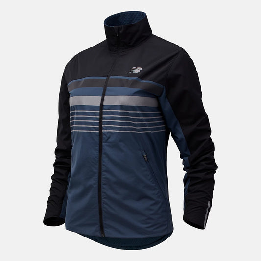 New Balance Accelerate Jacket Womens (Deep Ocean Grey)