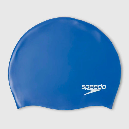 SPEEDO PLAIN MOULDED SILICONE CAP JUNIOR