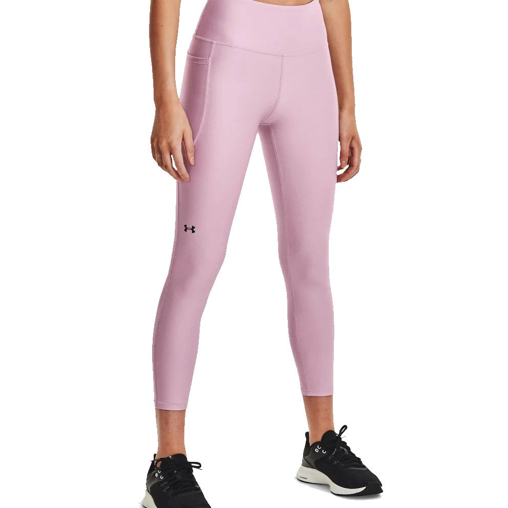 Under Armour, HG No-Slip Waistband Ankle Leggings, Pink