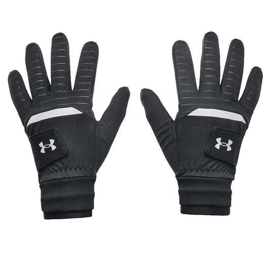 Under Armour Coldgear Infrared Golf Gloves Pair Mens (Black 001)